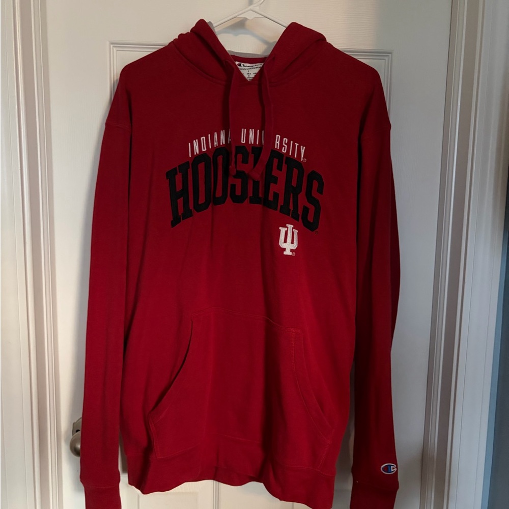 Champion Red Hoosiers Hoodie